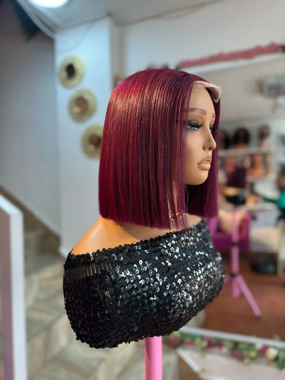 Vietnam Bone Straight Burgundy
